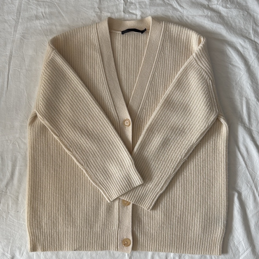 Jenni Kayne Cashmere Cocoon Ivory Sz XXS - Picture 2 of 8